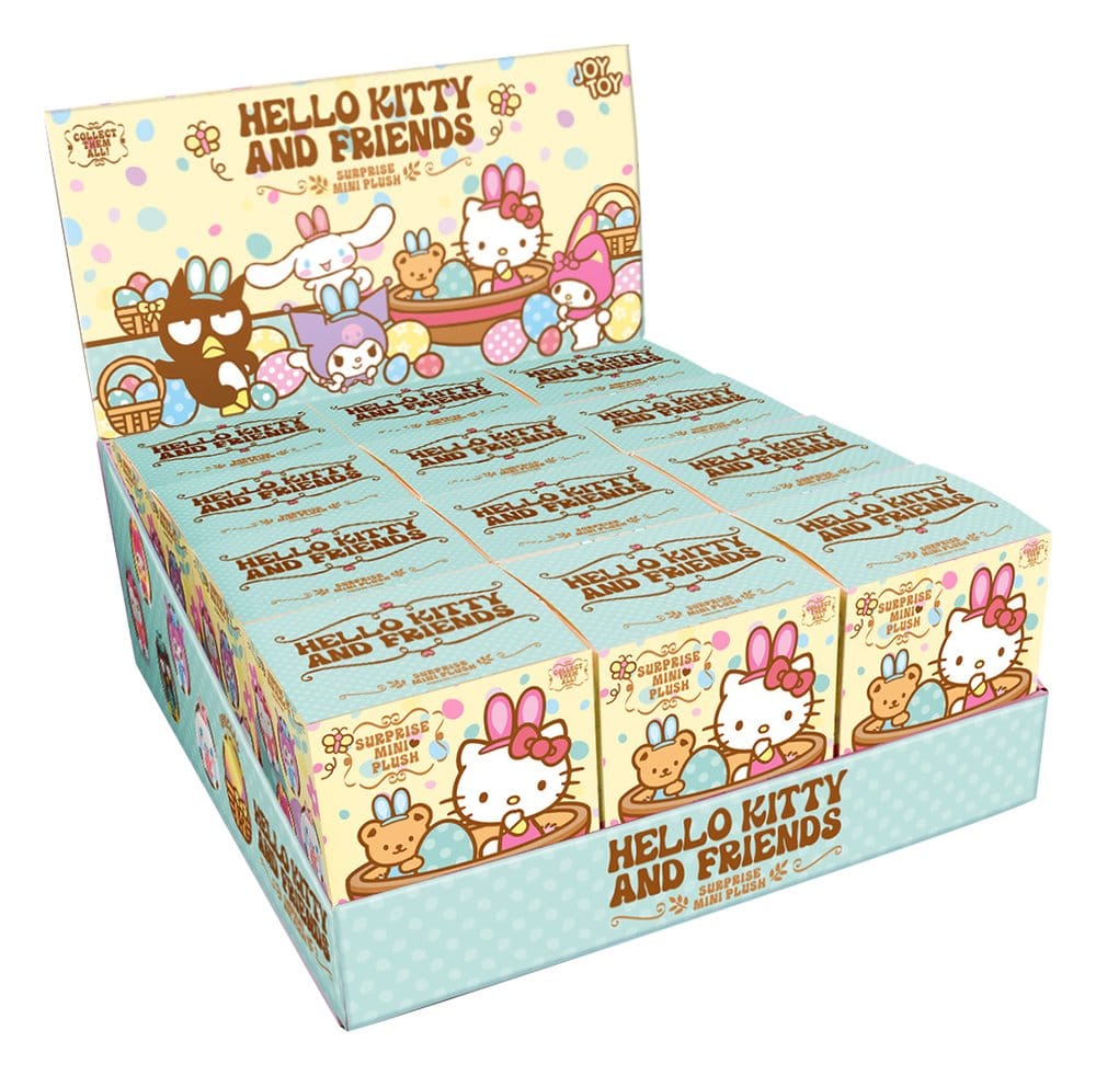 PRE ORDINE - Sanrio Mini Plush Figures Hello Kitty and Friends Easter 12 cm Blind Box Display (12)