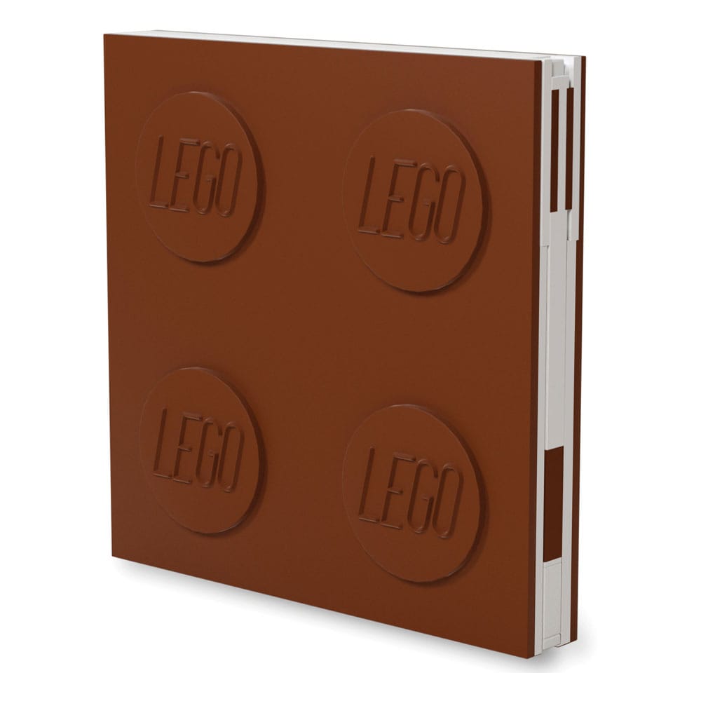 PRE ORDINE - LEGO Notebook with Pen Brown
