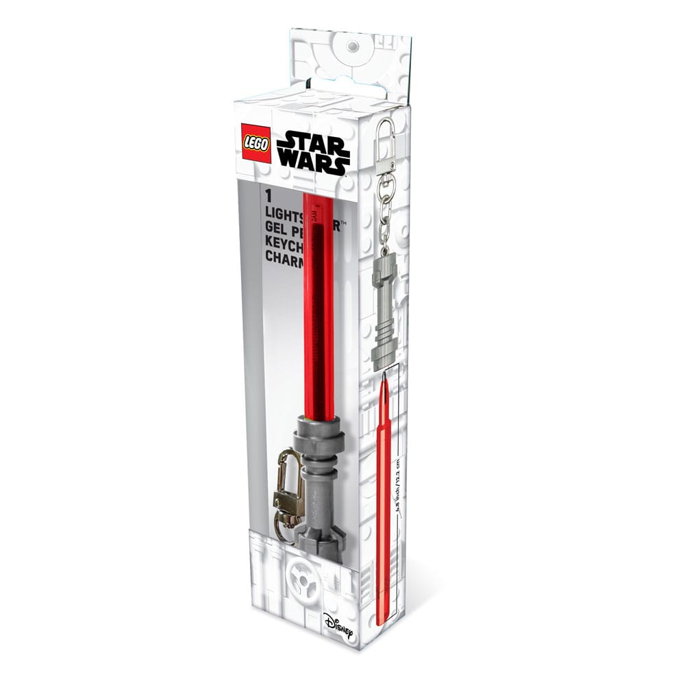 PRE ORDINE - LEGO Star Wars Gel Pens with Clip Red