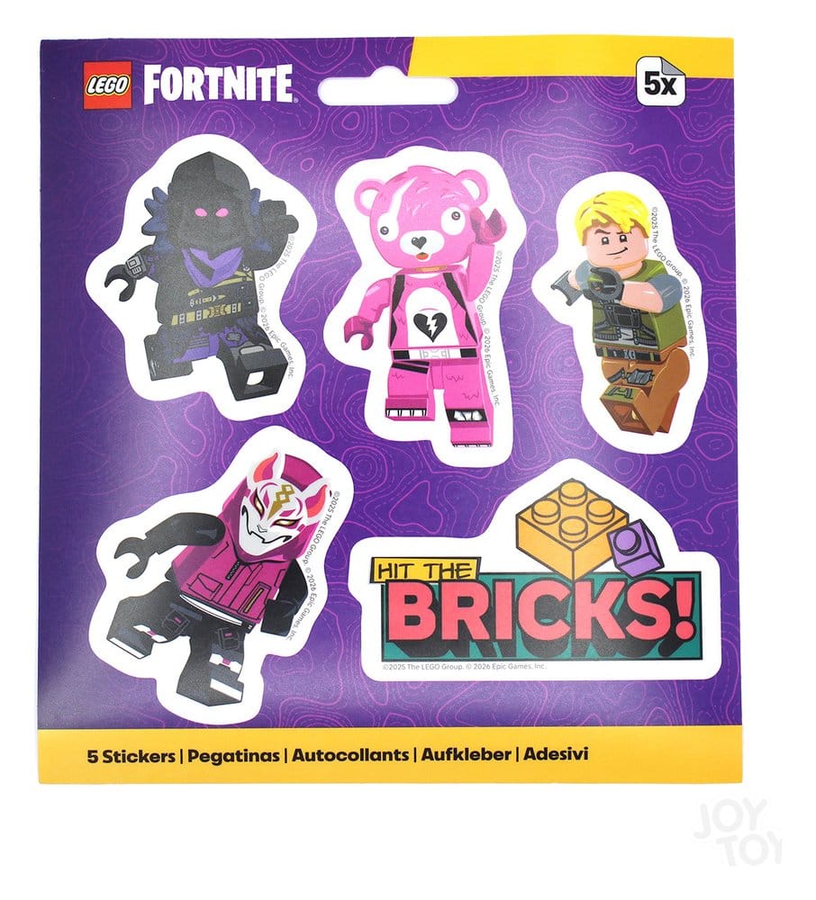 PRE ORDINE - Lego Fortnite Sticker Set Hit The Bricks (5)