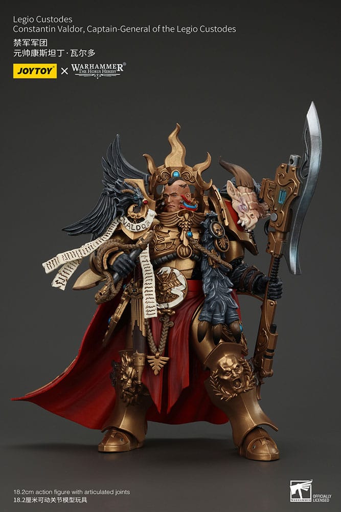 PRE ORDINE - Warhammer The Horus Heresy Actionfigur Legio Custodes Constantin Valdor Captain-General of the Legio Custodes 25 cm