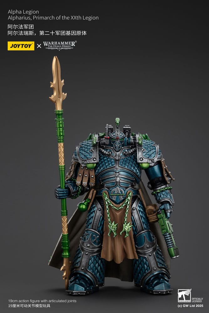 PRE ORDINE - Warhammer The Horus Heresy Action Figure Alpha Legion Alpharius, Primarch of the XXth Legion 25 cm
