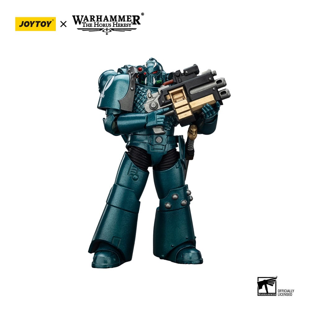 PRE ORDINE - Warhammer The Horus Heresy Action Figure Alpha Legion Head hunter With Banestrike Combi-Bolter And Power Dagger 20 cm