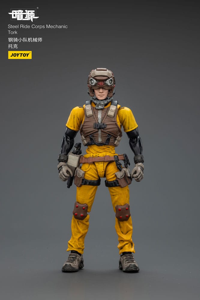 Steel Ride Corps Dark Source Action Figur Mechanic Tork 7 cm