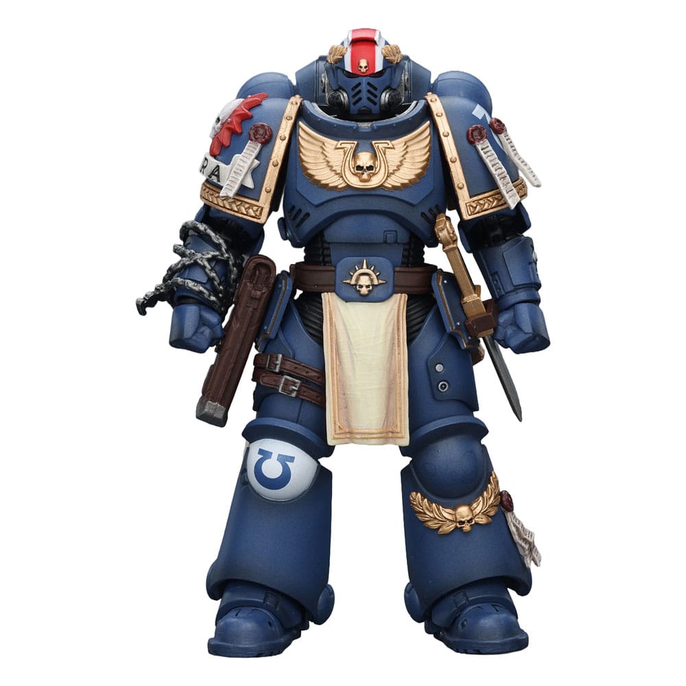 PRE ORDINE - Warhammer 40,000 Action Figure Ultramarines Titus with Laurels of Victory 13 cm