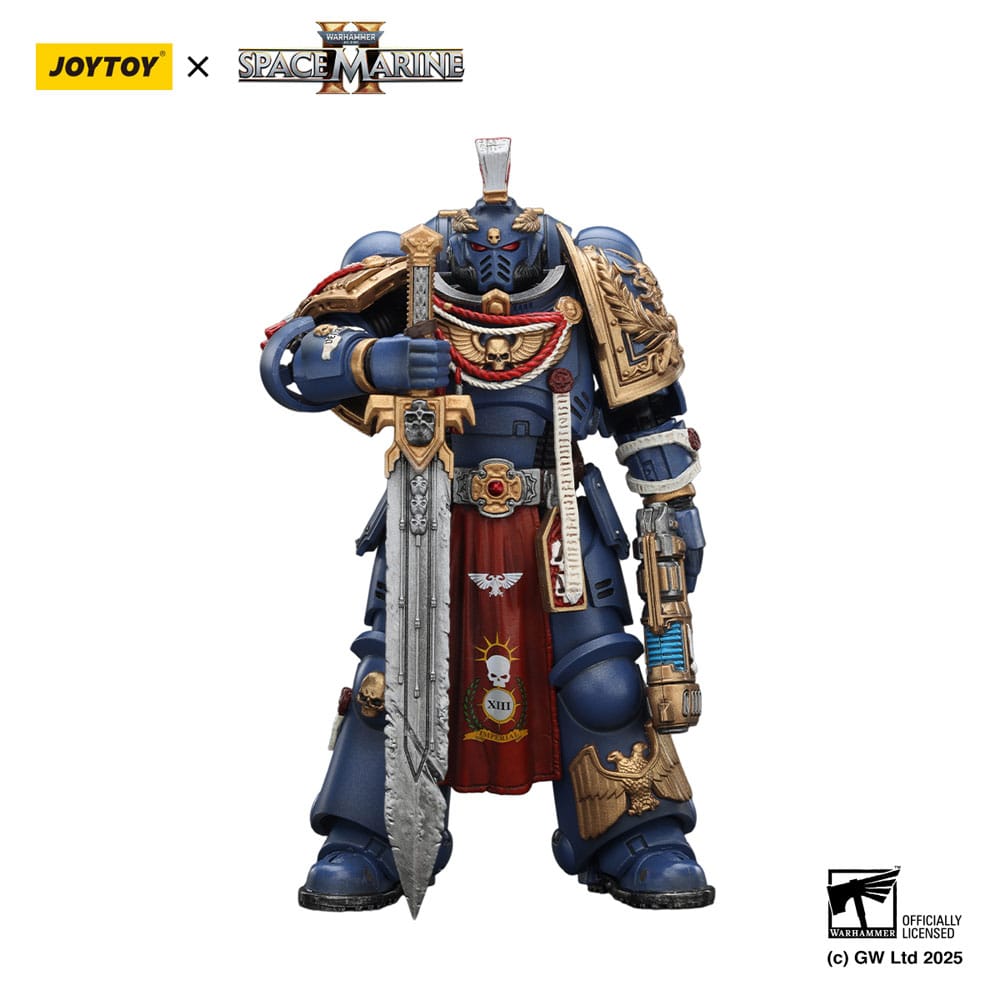 PRE ORDINE - Warhammer 40,000 Action Figure Ultramarines Relic Primus Armour 12 cm