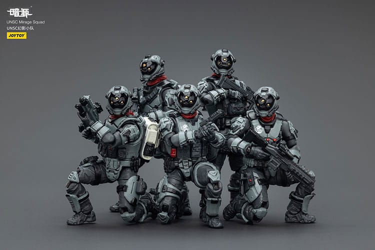 PRE ORDINE - Dark Source Action Figur UNSC Mirage Squad 7 cm