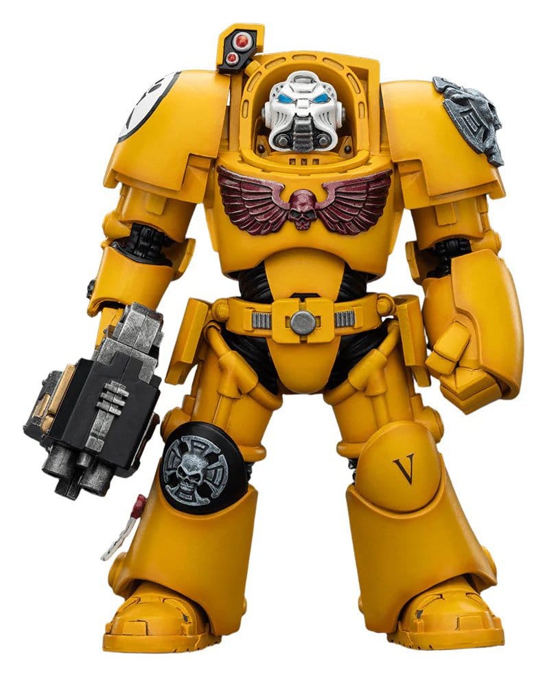 PRE ORDINE - Warhammer 40,000 Action Figure Imperial Fists Terminator 2 with Power Fist and Storm Bolter 14 cm