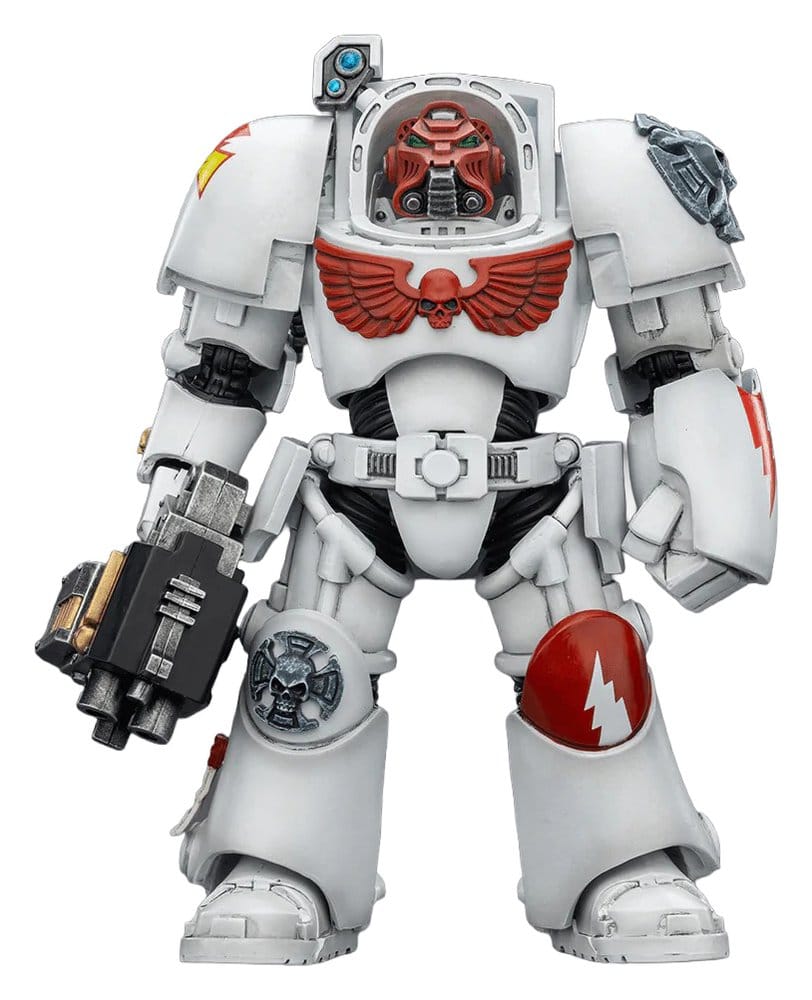 PRE ORDINE - Warhammer 40,000 Action Figure White Scars Terminator 2 with Power Fist and Storm Bolter 14 cm