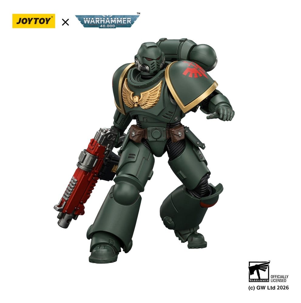 PRE ORDINE - Warhammer 40,000 Action Figure Dark Angels Intercessor 12 cm