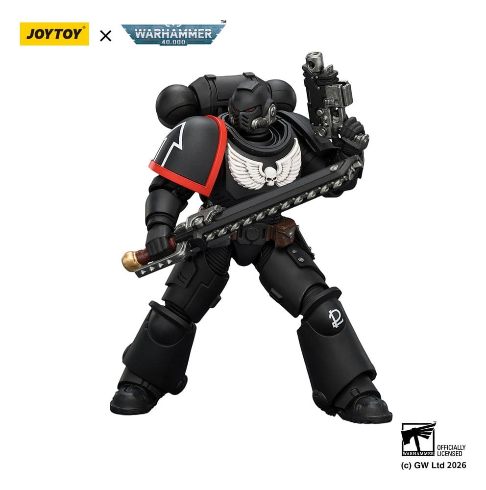 PRE ORDINE - Warhammer 40,000 Action Figure Raven Guard Intercessor 12 cm