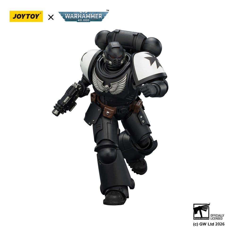 PRE ORDINE - Warhammer 40,000 Action Figure Black Templars Intercessor 12 cm