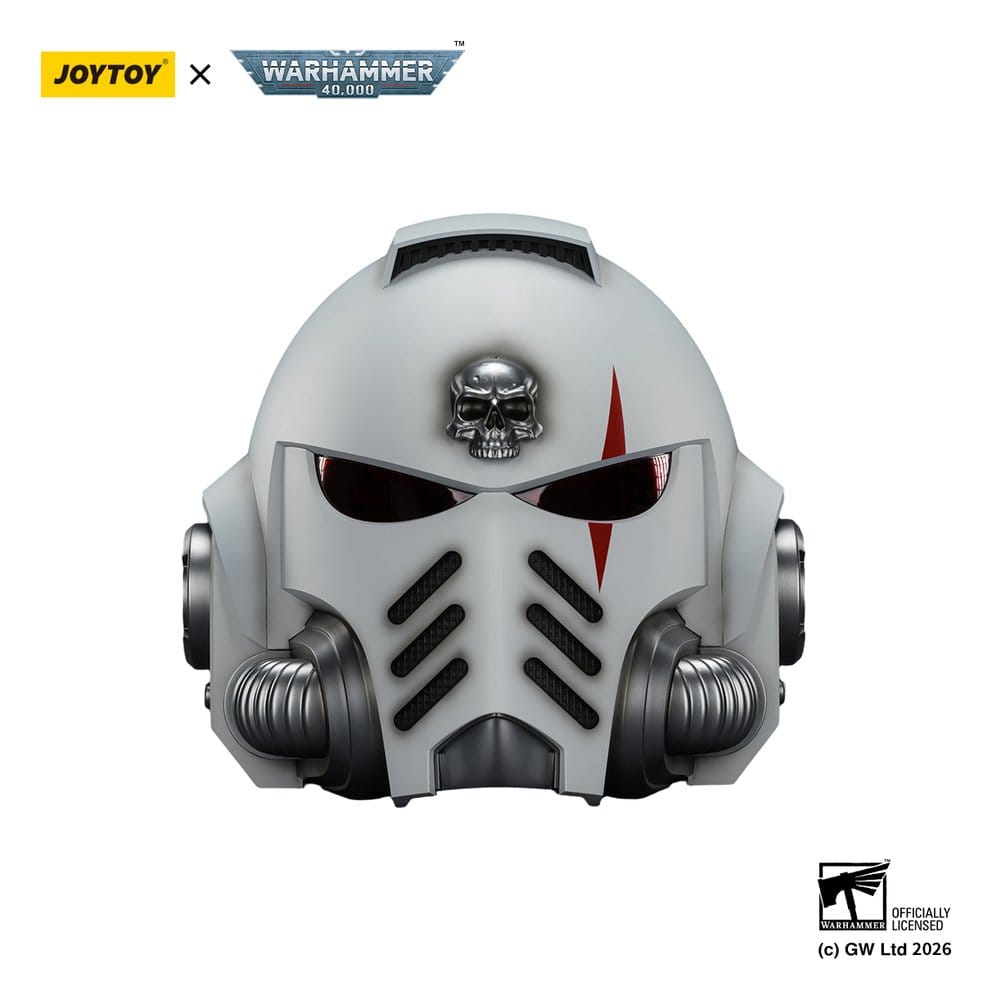 PRE ORDINE - Warhammer 40,000 Helmet White Scars MkX 30 cm