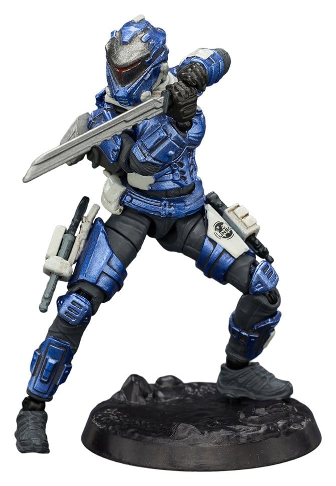 PRE ORDINE - Dark Source UNSC Action Figure Assaulter Fjord 8 cm