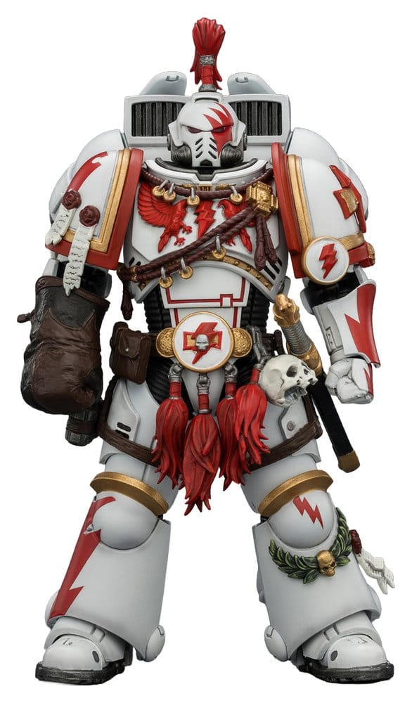 PRE ORDINE - Warhammer Action Figure Game Edition White Scars Assault Intercessor Champion 13 cm