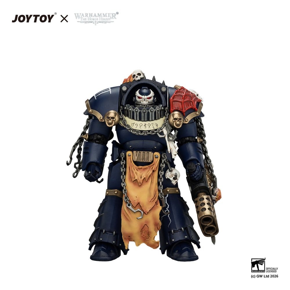 PRE ORDINE - Warhammer The Horus Heresy Action Figure Night Lords Contekar Terminator 2 14 cm