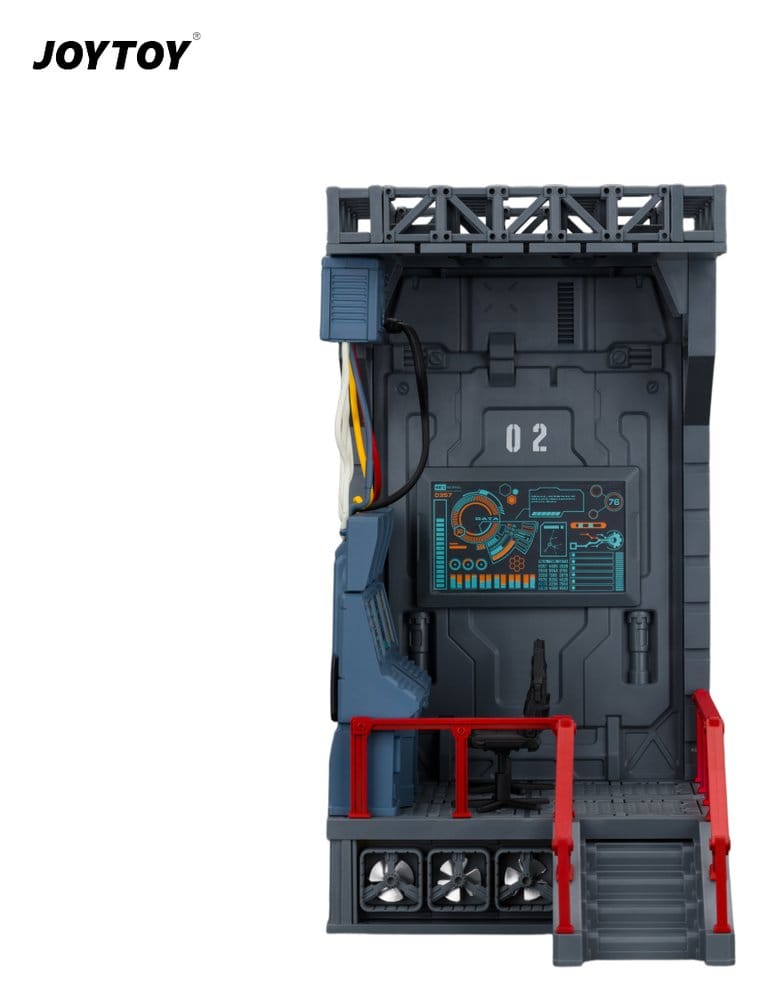 PRE ORDINE - Dark Source Hangar-Style Base Diorama Display Case-02