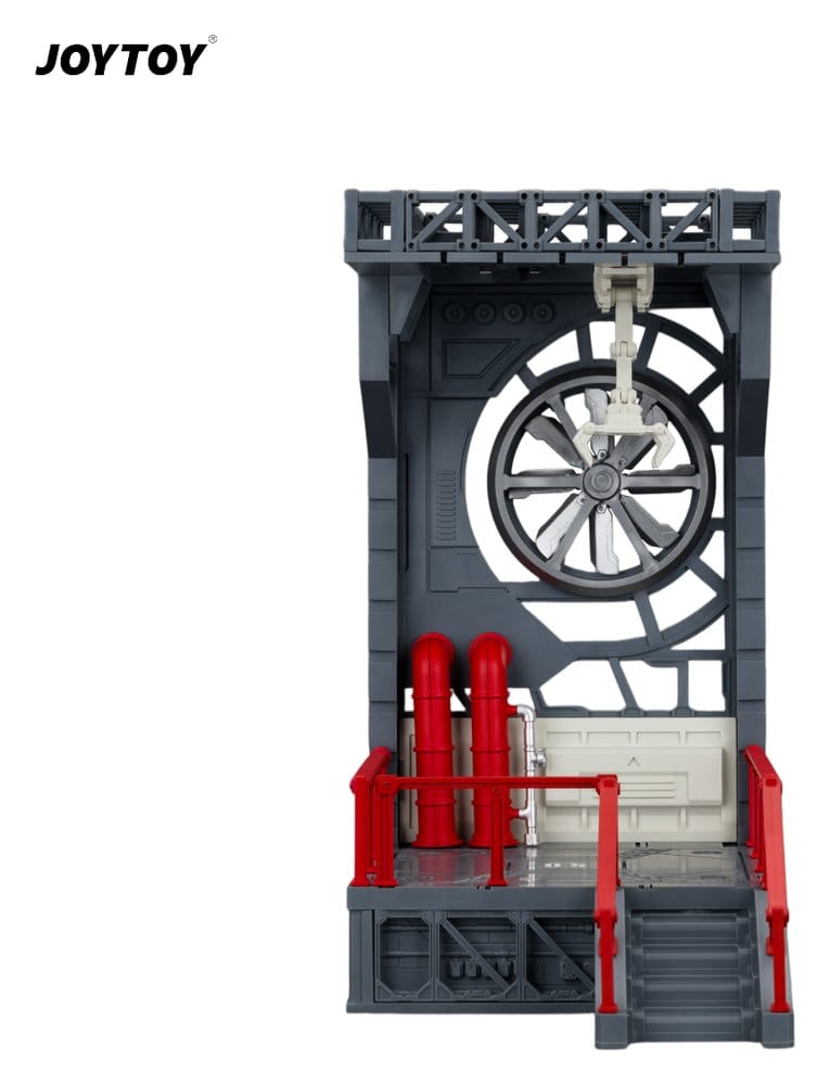 PRE ORDINE - Dark Source Hangar-Style Base Diorama Display Case-05