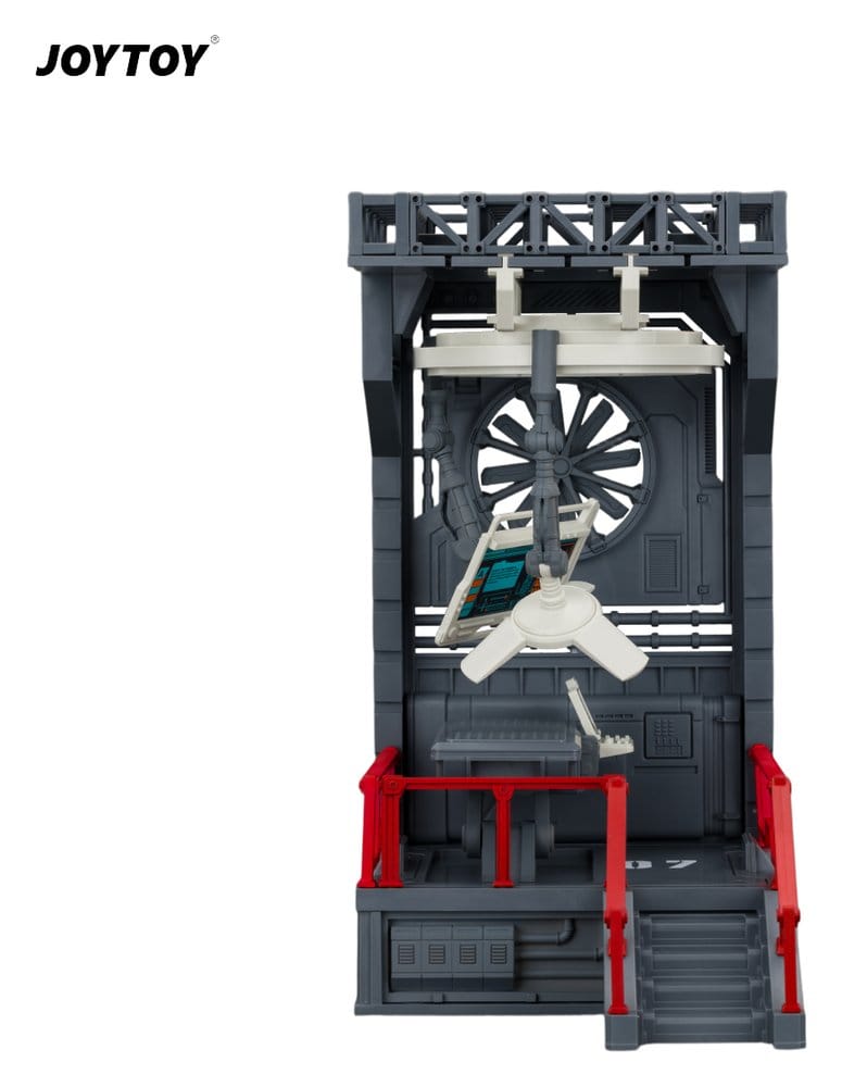 PRE ORDINE - Dark Source Hangar-Style Base Diorama Display Case-07