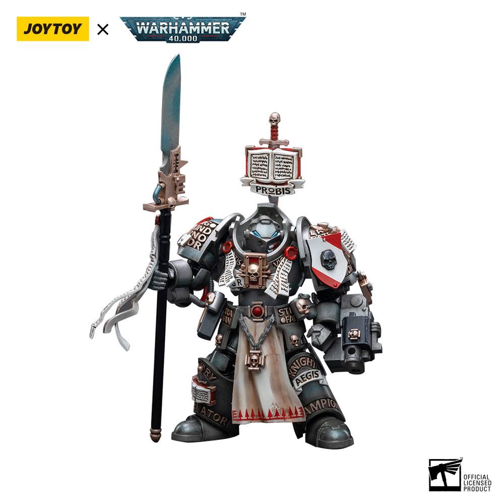PRE ORDINE - Warhammer 40k Action Figure 1/18 Grey Knights Terminator Jaric Thule 13 cm