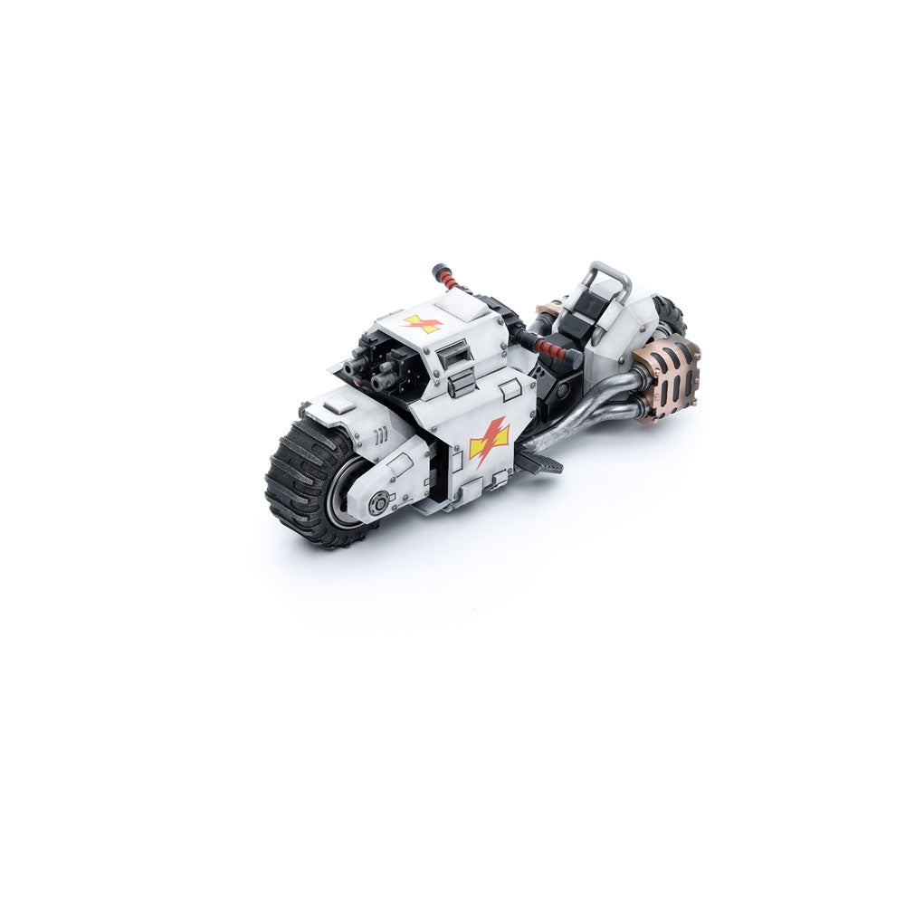 PRE ORDINE - Warhammer 40k Vehicle 1/18 White Scars Raider-pattern Combat Bike 22 cm