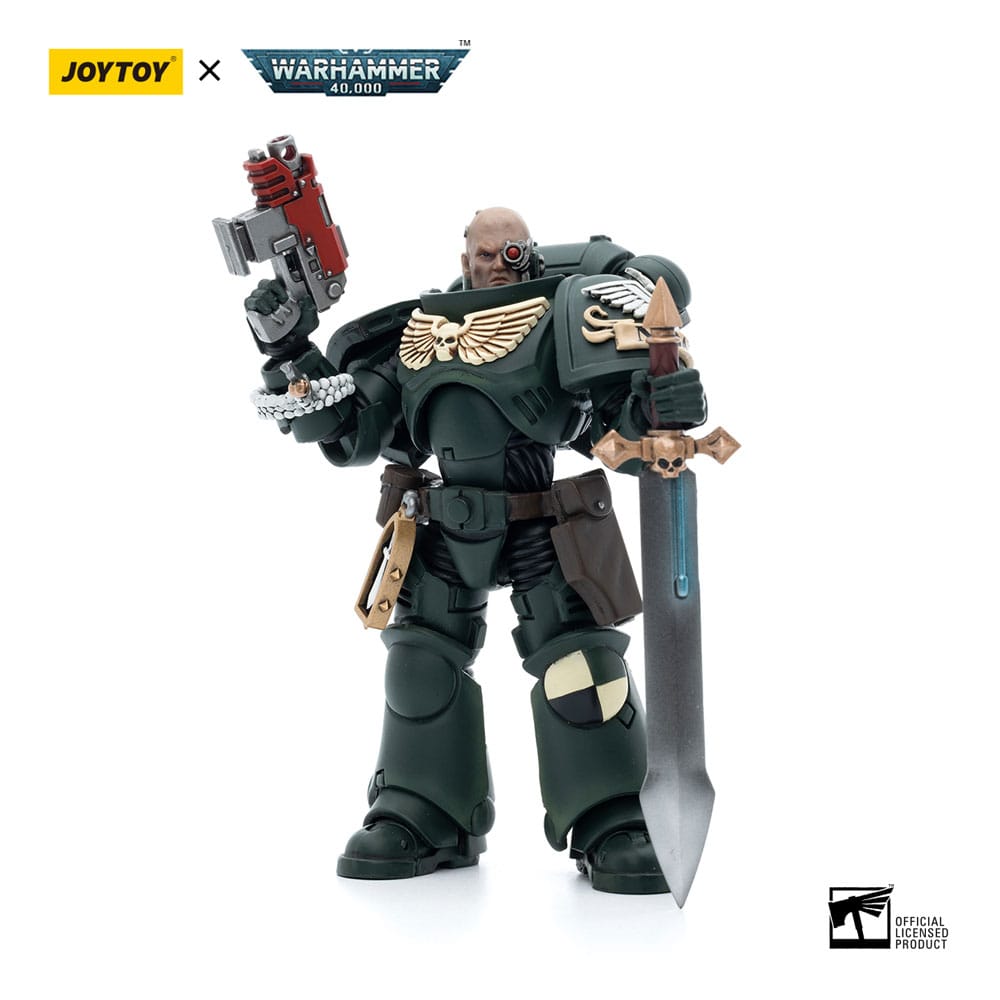 PRE ORDINE - Warhammer 40k Action Figure 1/18 Dark Angels Intercessors Brother Nadael 12 cm