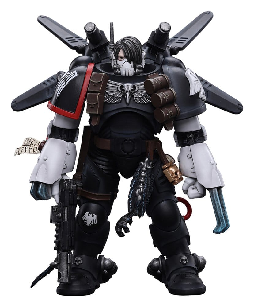 PRE ORDINE - Warhammer 40,000 Action Figure Raven Guard Chapter Master Kayvaan Shrike 12 cm