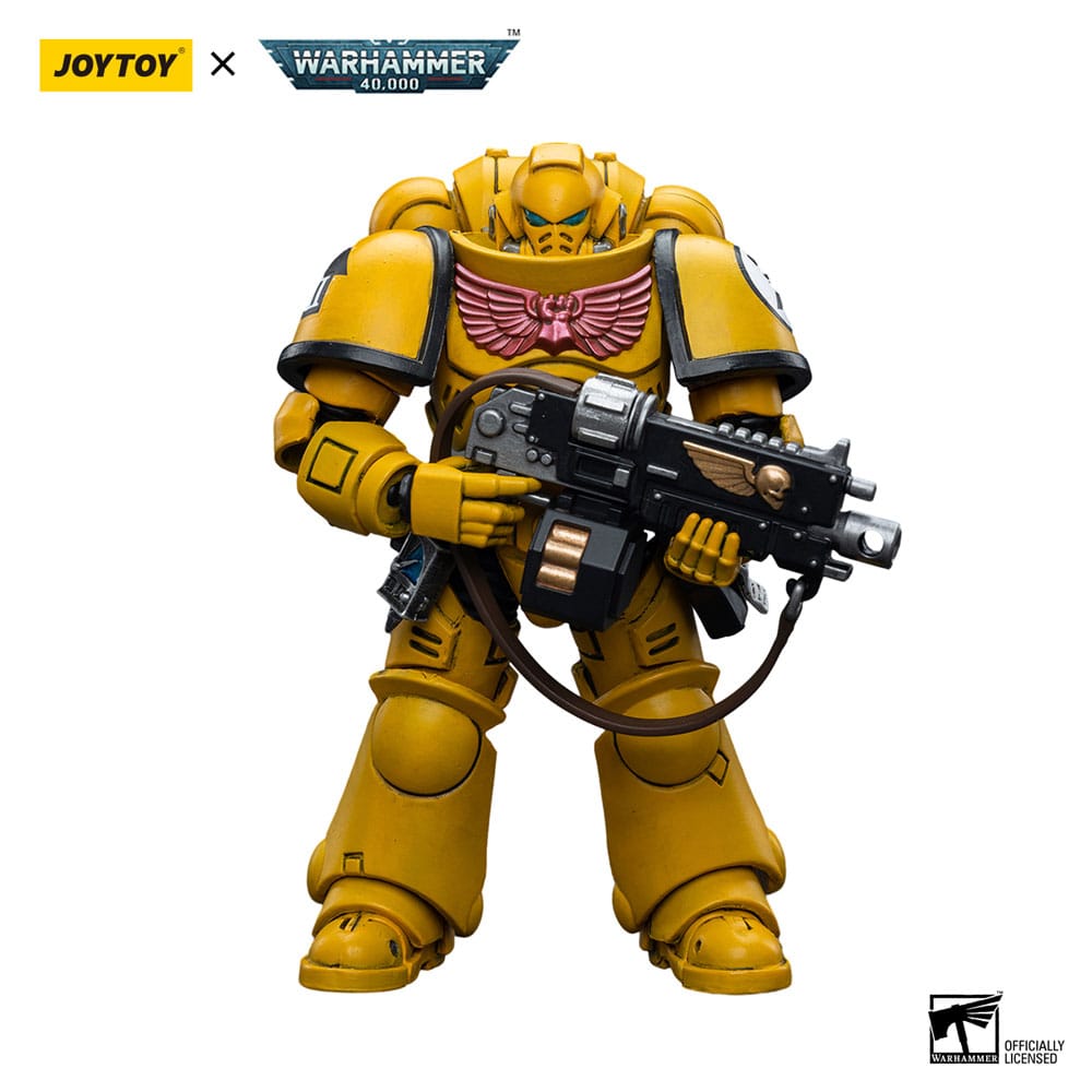 PRE ORDINE - Warhammer 40k Action Figure 1/18 Imperial Fists Intercessors 12 cm