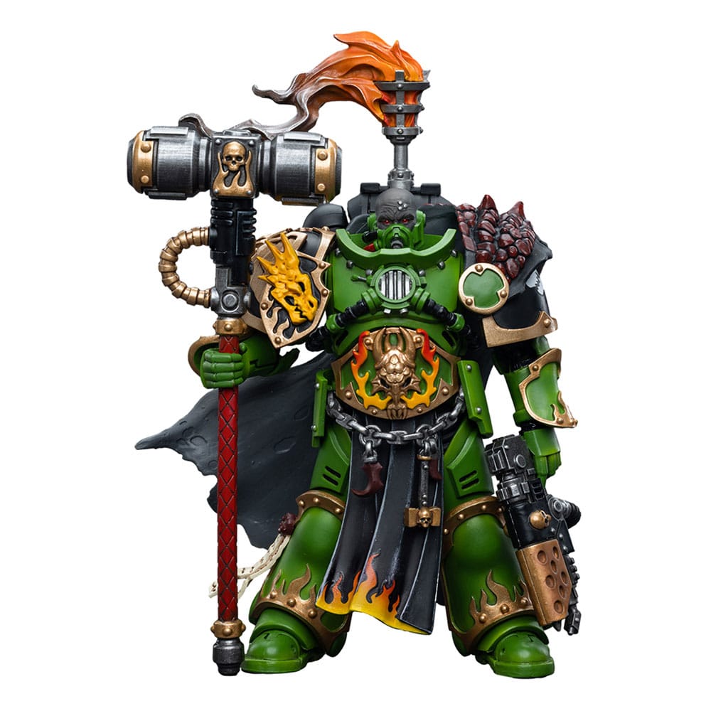 PRE ORDINE - Warhammer 40k Action Figure 1/18 Salamanders Captain Adrax Agatone 12 cm