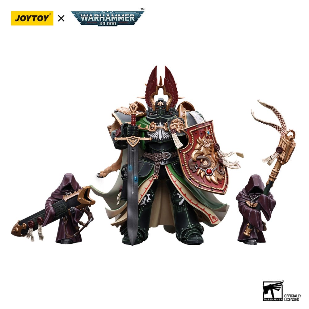 PRE ORDINE - Warhammer 40k Action Figure 1/18 Dark Angels Primarch Lion El' Jonson 18 cm Reproduction
