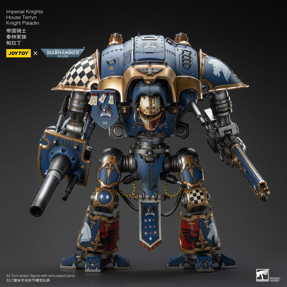 PRE ORDINE - Warhammer 40k Action Figure 1/18 Imperial Knights House Terryn Knight Paladin 54 cm
