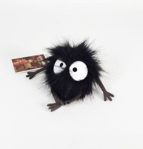 PRE ORDINE - Studio Ghibli Ball Chain Plush Noiraude 7 cm