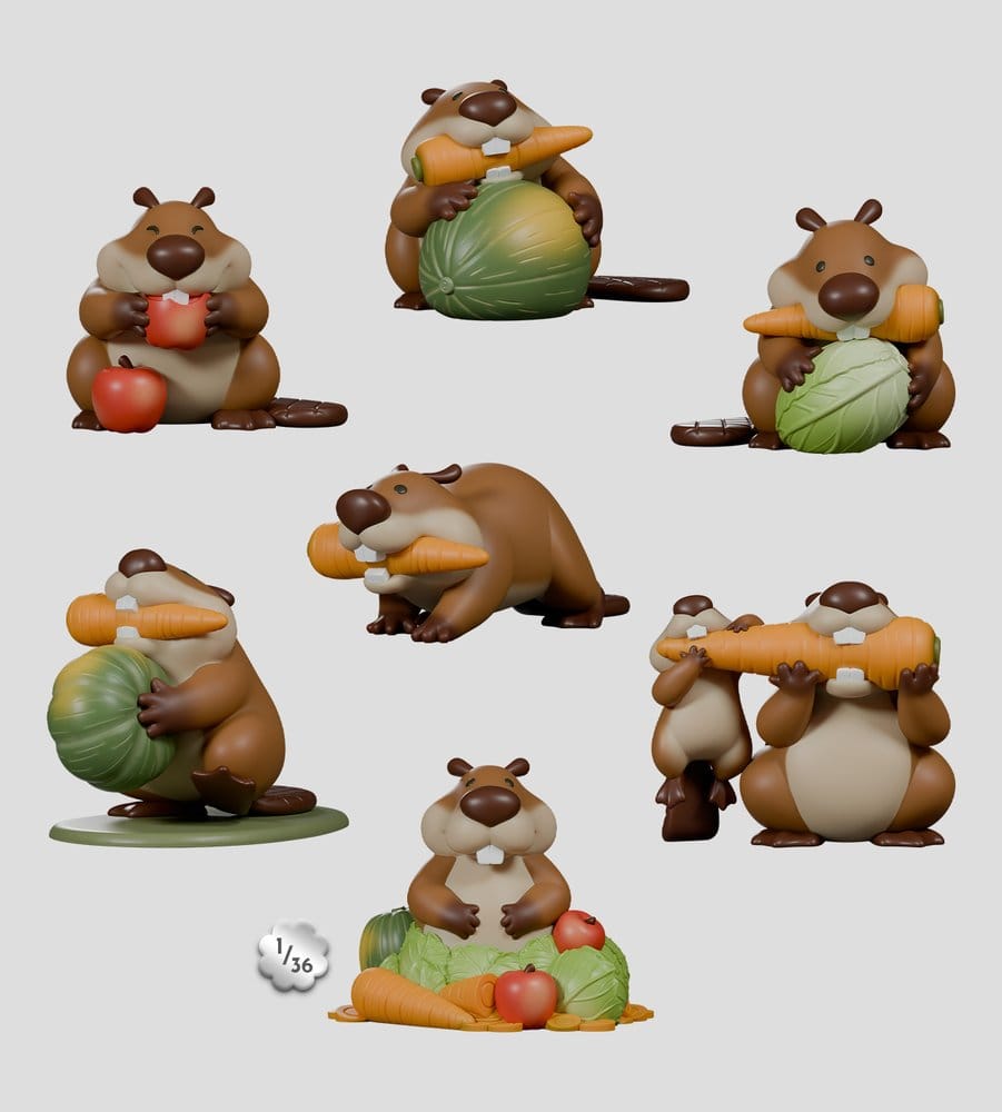 PRE ORDINE - MisBEAVhaving Mini Figures S1 5 cm Blind Box Display (6)