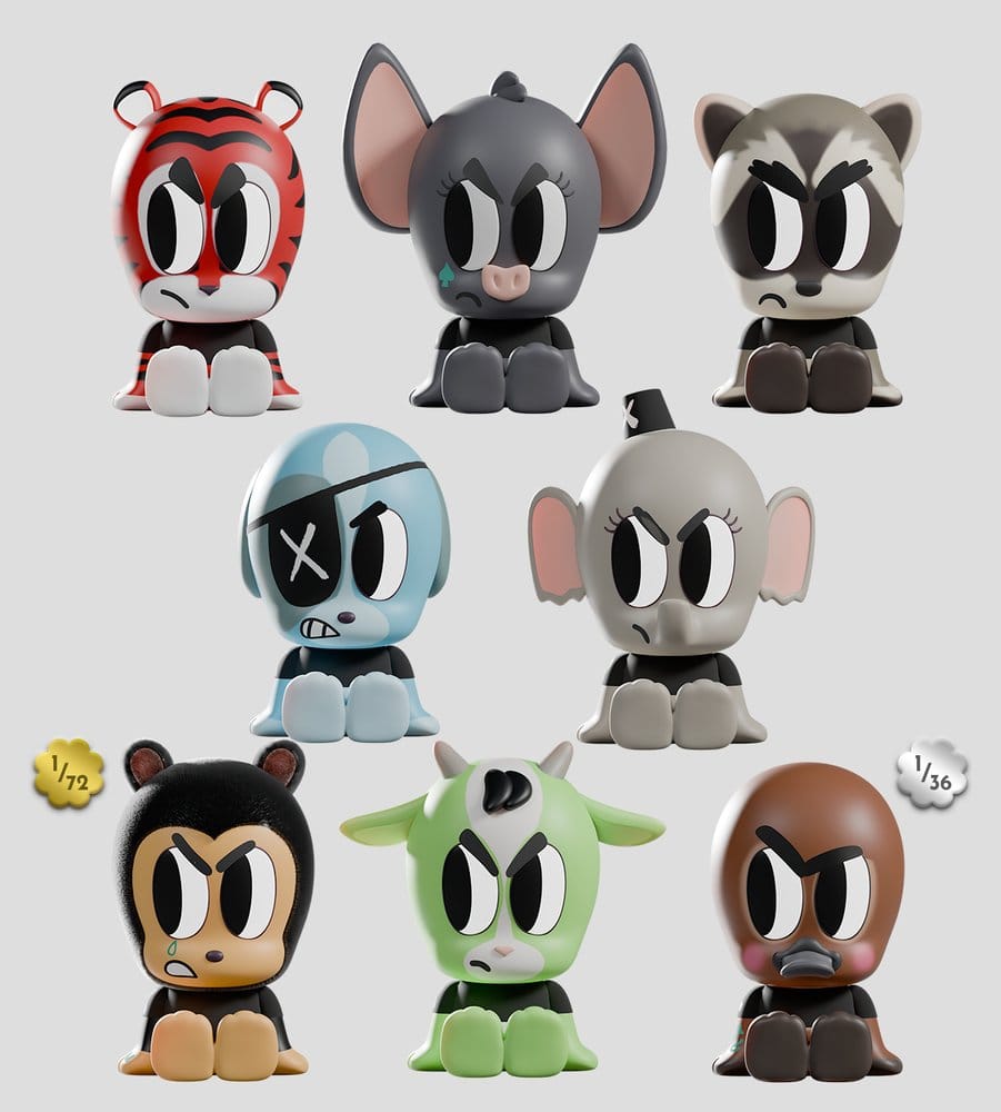 PRE ORDINE - Tiny Shiny Hiney Peakers Mini Figures S2 7 cm Blind Box Display (6)