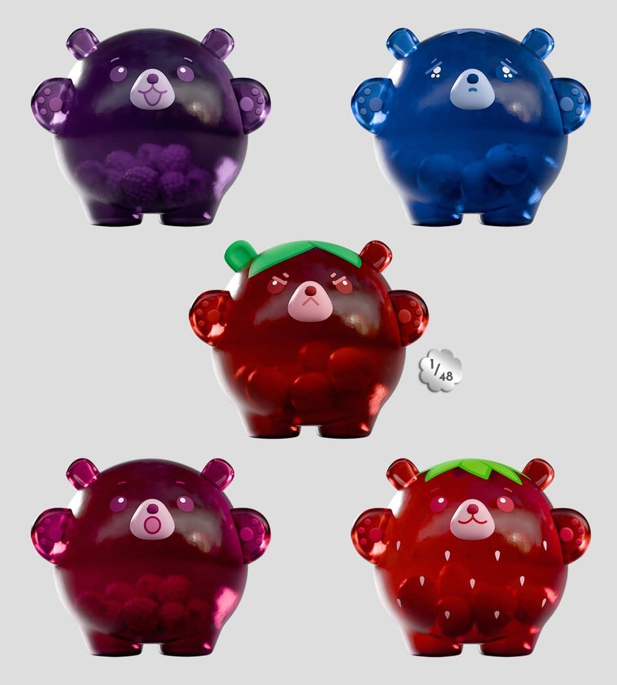 PRE ORDINE - Little Bearries Mini Figures S1 5 cm Blind Box Display (4)