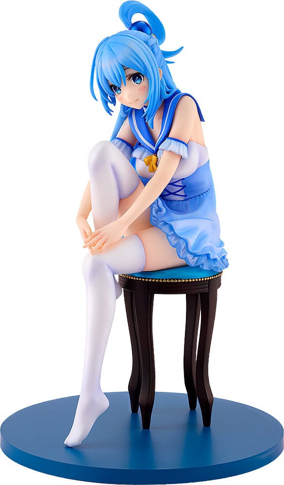PRE ORDINE - Konosuba God's blessing on this wonderful world! PVC Statue Aqua: Light Novel 10th Anniversary Ver. 15 cm