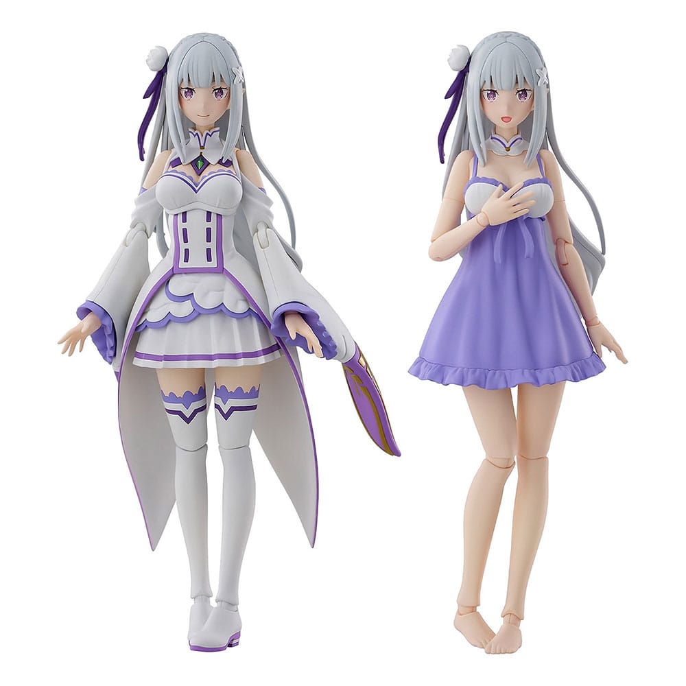 PRE ORDINE - Re:Zero Starting Life in Another World Plastic Model Kit Emilia DX Ver. 16 cm