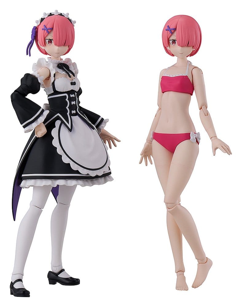 PRE ORDINE - Re:ZERO -Starting Life in Another World- Kadokawa Plastic Model Series Plastic Model Kit Ram DX Ver. 16 cm