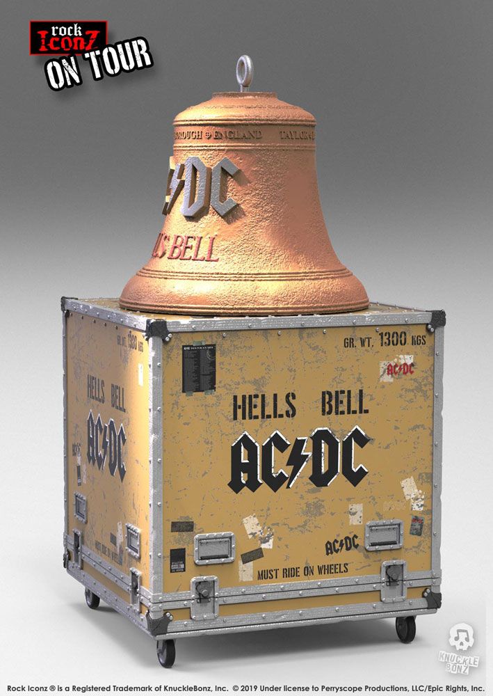 PRE ORDINE - AC/DC Rock Ikonz On Tour Statues Hell's Bell