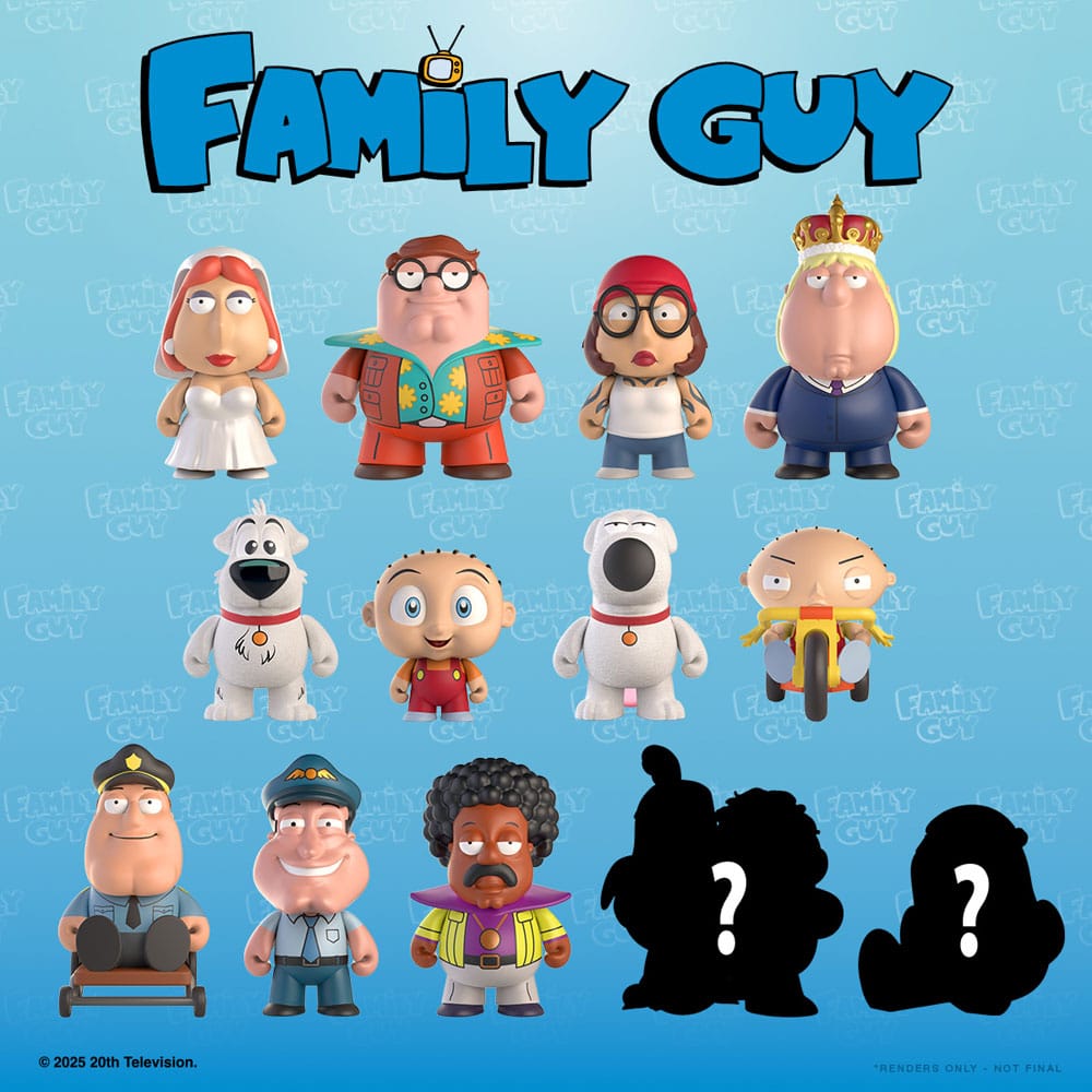 PRE ORDINE - Family Guy Blind Box Mini Figures 7 cm Freakin' Sweet Mini Series Display (24)