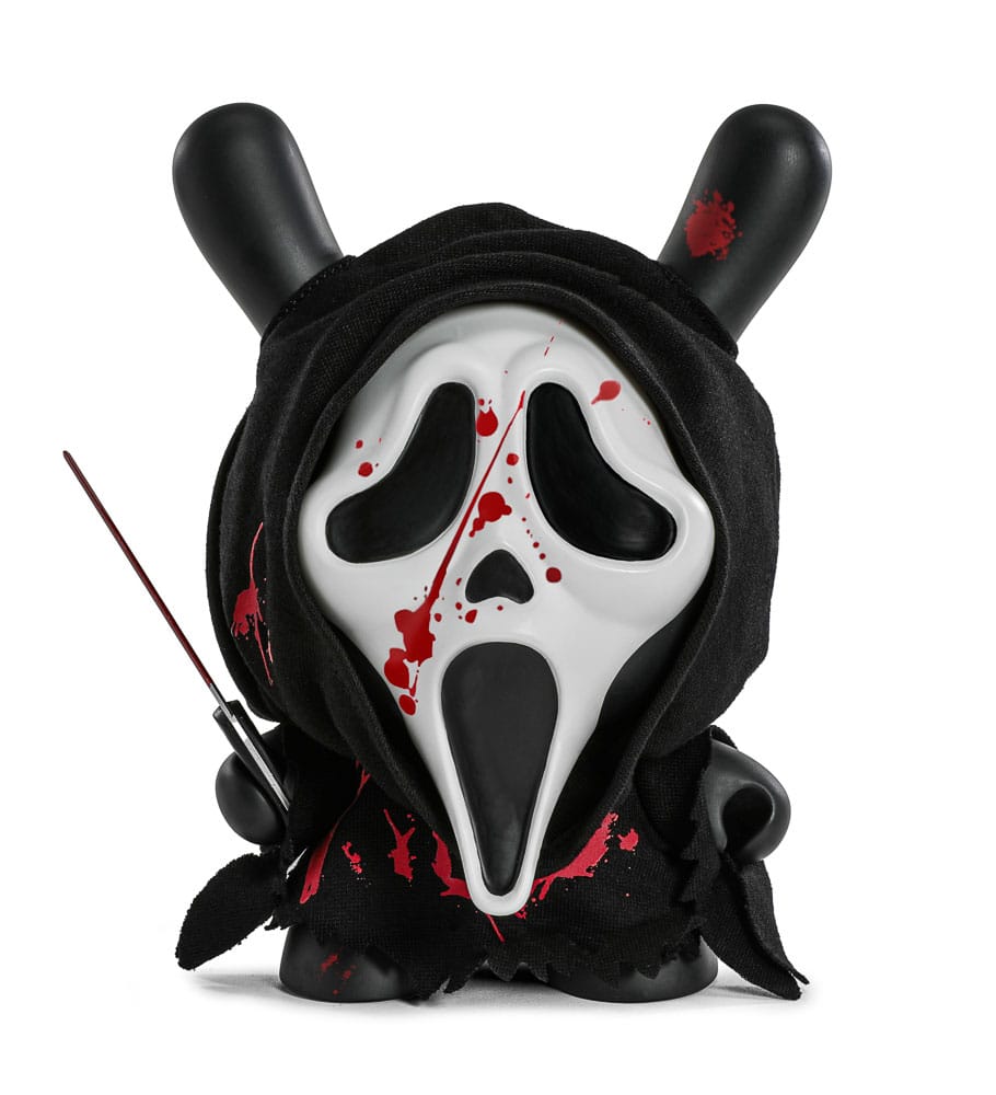 PRE ORDINE - Ghost Face Dunny Art Toy Vinyl Figure Bloody Edition (Glow-in-the-Dark) 20 cm