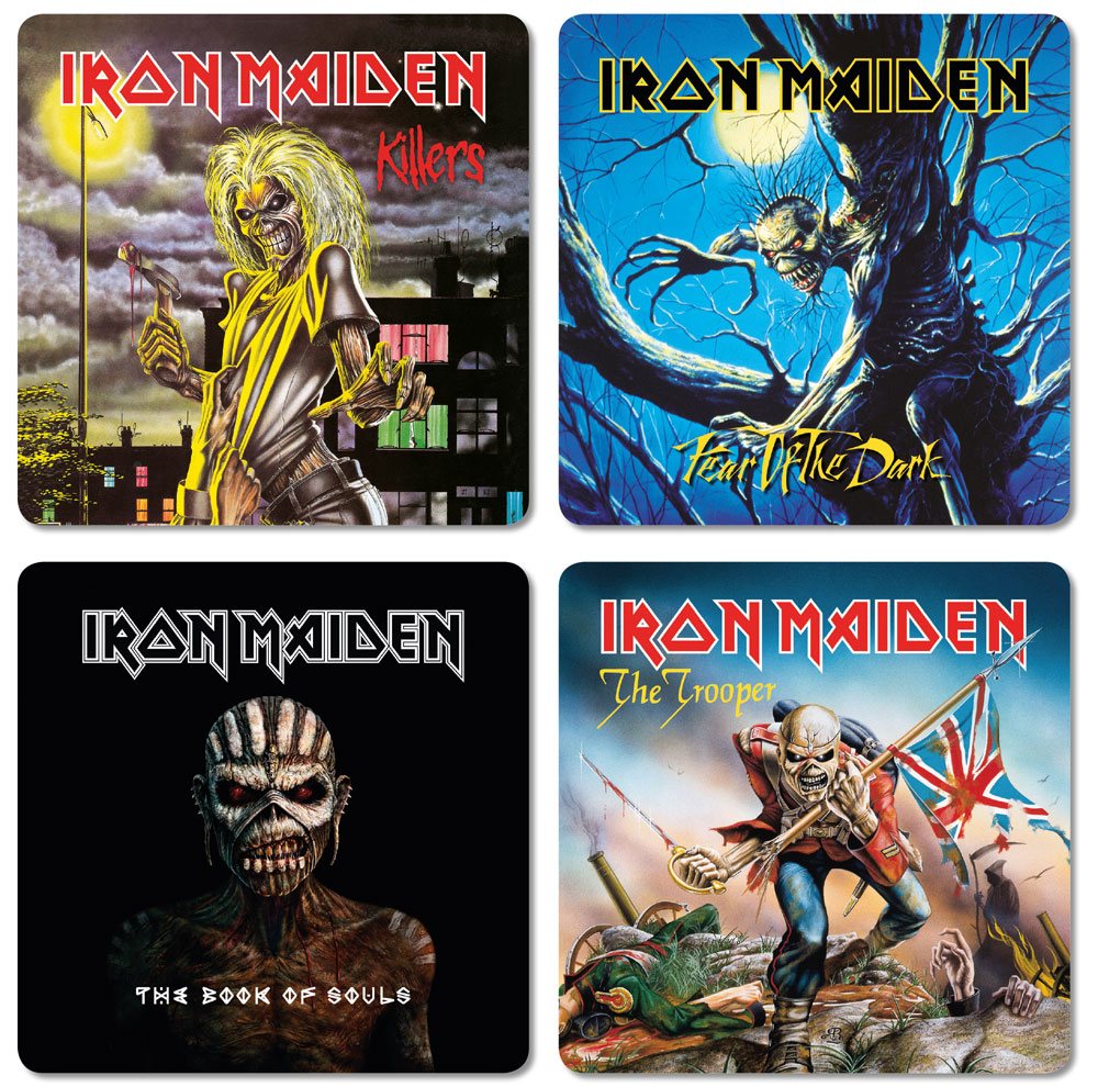 PRE ORDINE - Iron Maiden Coaster Pack (4)