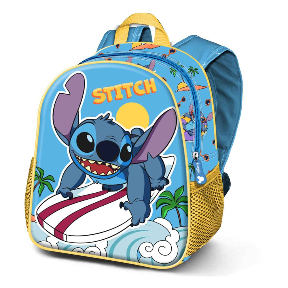 PRE ORDINE - Lilo & Stitch 3D Backpack Waves Blue Small