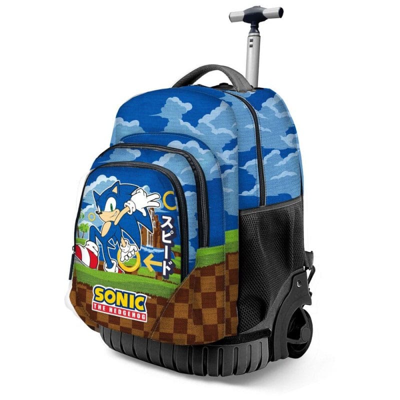PRE ORDINE - Sonic The Hedgehog Fan GTS Trolley Backpack Greenhill