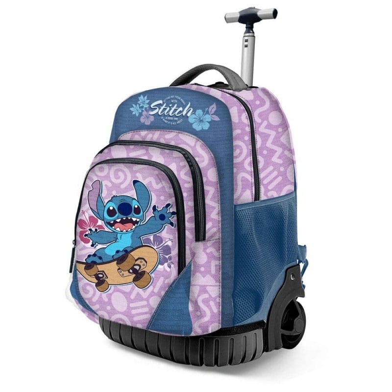 PRE ORDINE - Lilo & Stitch Fan GTS Trolley Backpack Skate Lilac