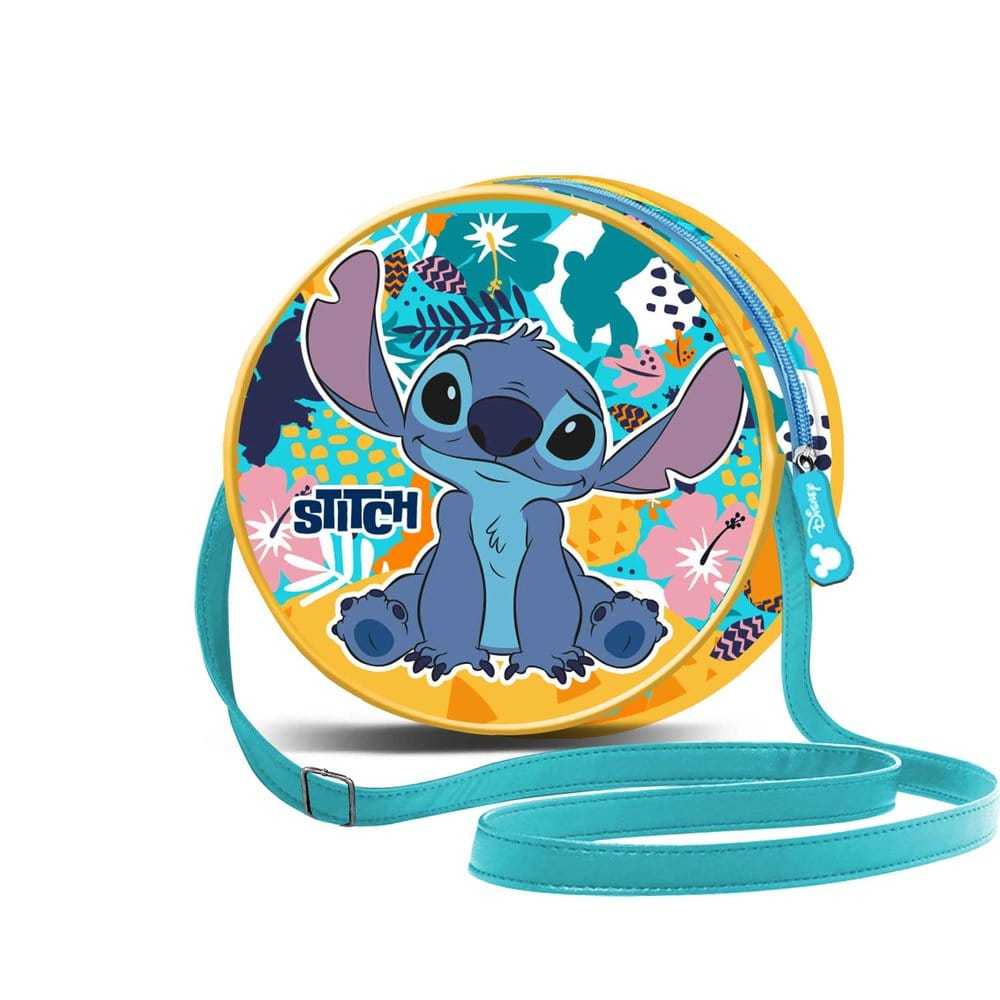 PRE ORDINE - Lilo & Stitch Round Crossbody Bag Colors Turquoise