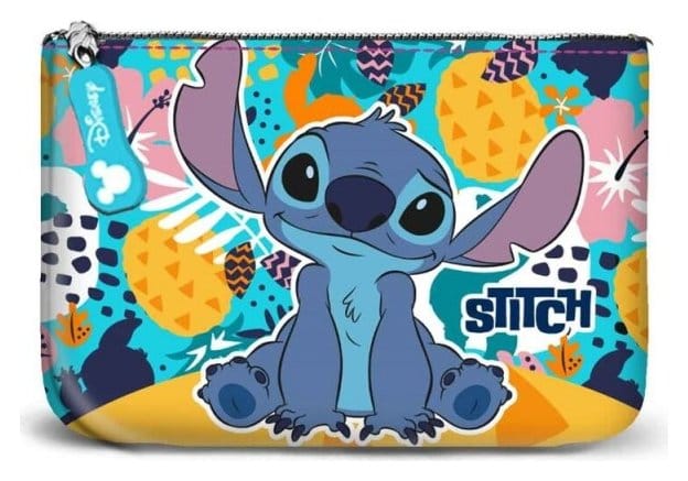 PRE ORDINE - Lilo & Stitch Small Square Coin Purse Colors Turquoise