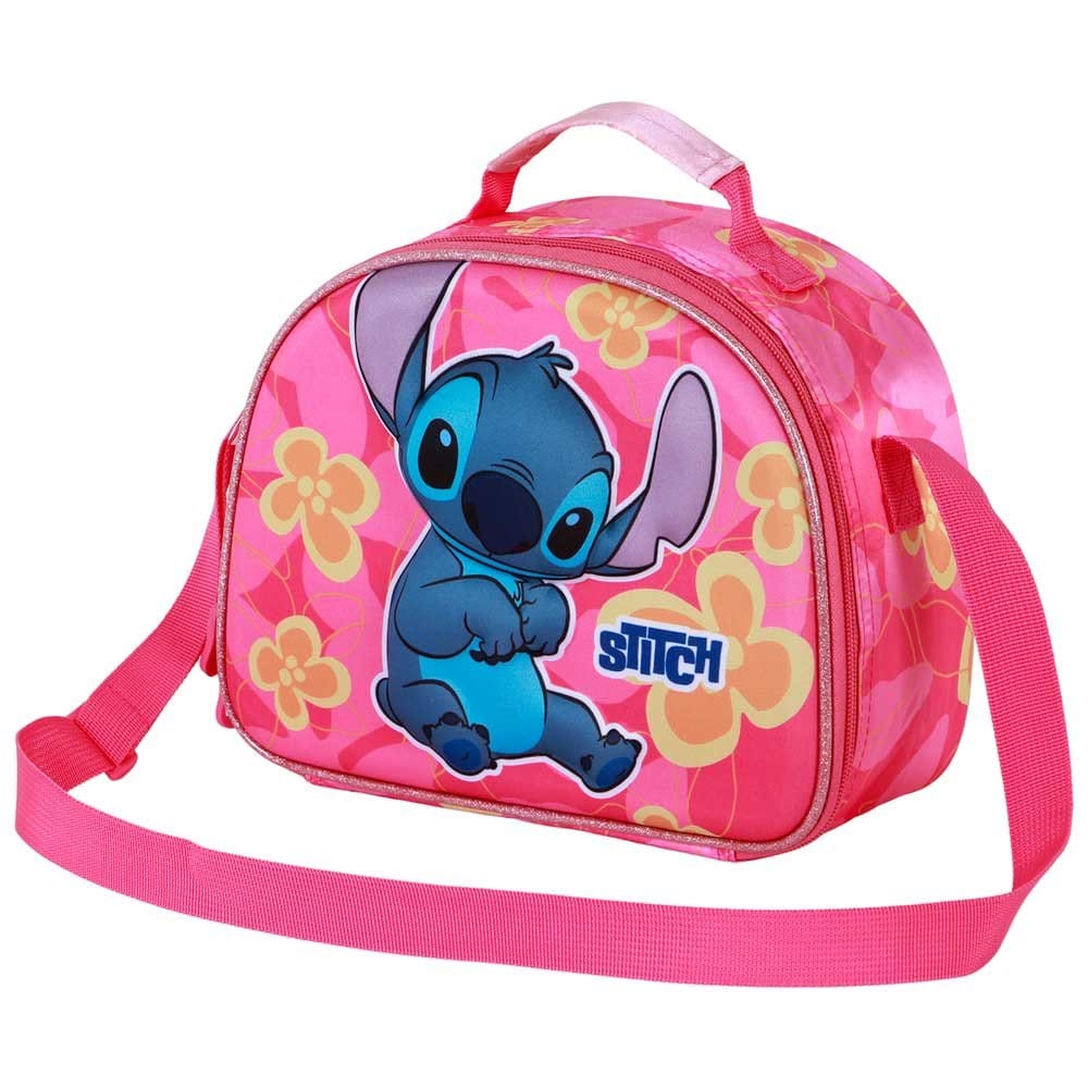 PRE ORDINE - Lilo & Stitch 3D Lunch Bag Cute Pink