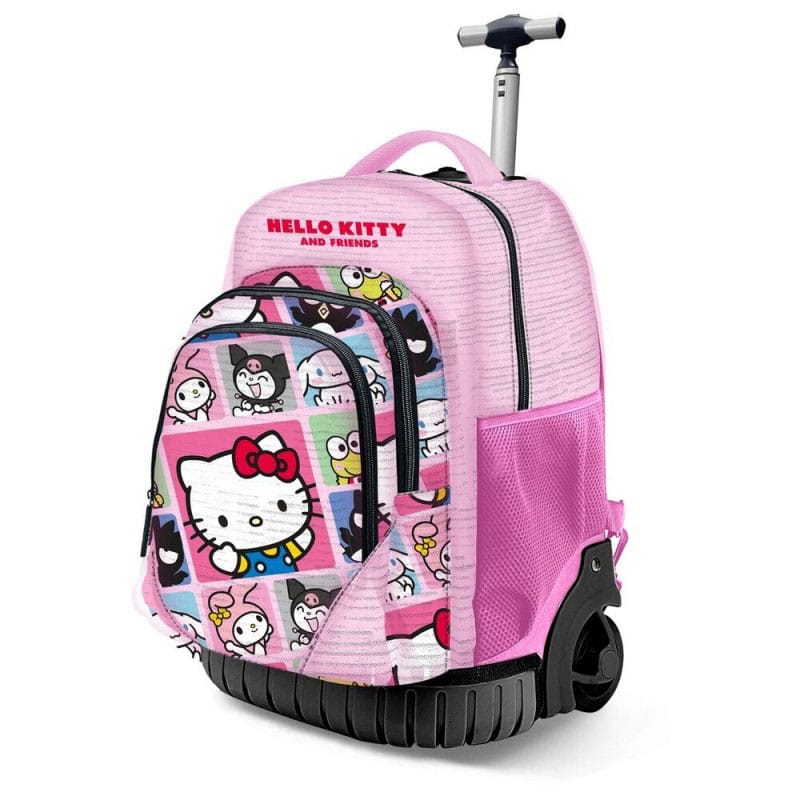 PRE ORDINE - Sanrio Fan GTS Trolley Backpack Hello Kitty Panels