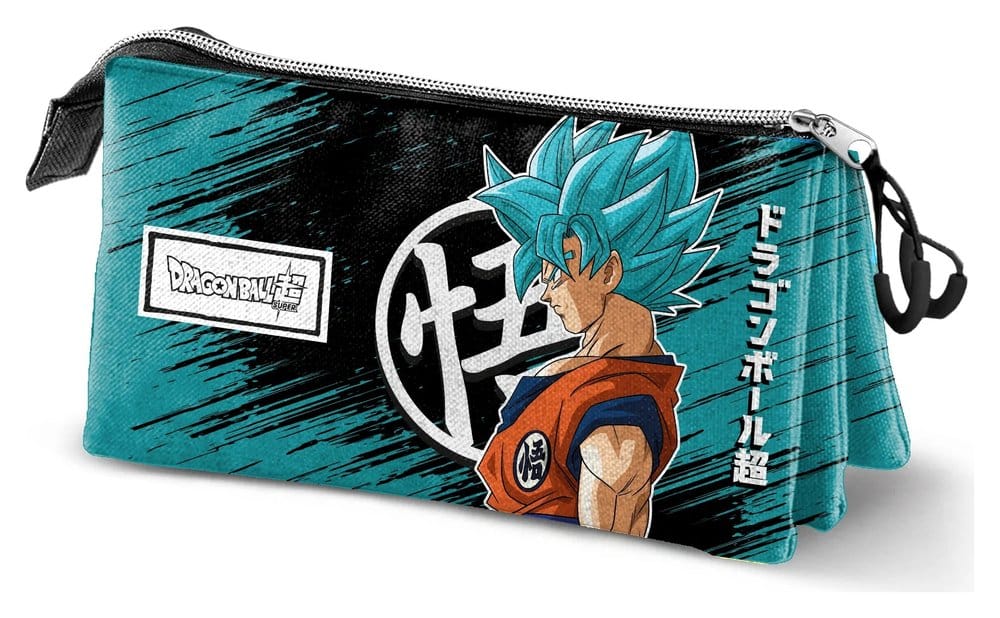 PRE ORDINE - Dragon Ball Triple Pencil Case Saiyajin Blue